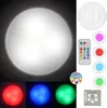Set di 5 luci LED adesive bianche RGB a 12 colori, Ø 7 cm, Anteprima dell’immagine prodotto 4