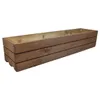 Dřevěný truhlík z masivu - hnědý 80 cm Náhled obrázku produktu 1