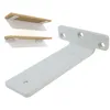 Moderne T-Halterung 150 mm in Weiß, 2 Stück Produktbild-Vorschau 1