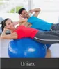 Gymnastikball inkl. Pumpe Fitnessball Blau Sportball Produktbild-Vorschau 5