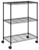 vidaXL Úložný regál se 3 policemi a kolečky 60x35x81 cm Náhled obrázku produktu 6