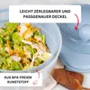 Westmark Essoreuse à salade Fortuna Basic, 5 l, bleue, Voir les images du produit 3