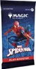 A Magic: The Gathering Marvel's Spider-Man Play-Booster pack featuring Spider-Man in a dynamic pose. Produktbild-Vorschau
