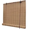 vidaXL Bambusová roleta 140x220 cm hnedá Náhľad obrázku produktu 1