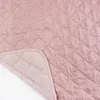 Tagesdecke Überwurf Bettüberwurf 220x240 Rosa Rauten Produktbild-Vorschau 2
