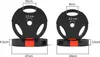 SPORTNOW set de 4 poids d'haltères, 2 x 2,5 kg/5kg poids, Voir les images du produit 3