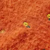 vidaXL Kinderpullover Gestrickt Dunkelorange 140 Produktbild-Vorschau 3