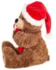 Teddy Hermann Weihnachtsteddy mit Zuckerstange 30 cm Produktbild-Vorschau 2