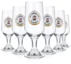 6x Flensburger Bier Glas 0,3l Biergläser Pokalglas Produktbild-Vorschau 5