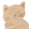Dřevěná dětská židlička kočička CAT, 30 x 28 x 50 cm Náhled obrázku produktu 3