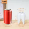 Keramický roztomilý bílý držák na tužky ve tvaru zubu, Náhled obrázku produktu 2