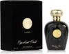 A black perfume bottle and its packaging are displayed side-by-side against a white background. Podgląd zdjęcia produktu