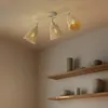 Lindby Deckenstrahler Anuva, 72 cm, 3-flammig, beige, Produktbild-Vorschau 3