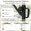 COSTWAY Slunečník 300 cm s LED, 9 režimů, pytle s pískem a Náhled obrázku produktu 8