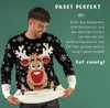 JAP Rudolf das Rentier Schwarz - Lustiger Hässlicher Produktbild-Vorschau 3
