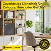 HomeSafe HV38K Möbeltresor mit Schlüssel 38x35x35cm HxBxT Produktbild-Vorschau 6