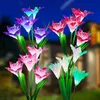 Solarlichter für den Garten, 4er Pack, mit farbwechselnden Produktbild-Vorschau 1