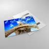 Bilder auf glas - Architektur paris stadt eiffel - 120x80cm Produktbild-Vorschau 2