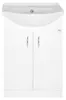 Aqualine SIMPLEX ECO 55 wastafelonderkast met wastafel, Productafbeelding-voorbeeld 4