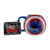 A Captain America shield mug with its tag. Produktbild-Vorschau