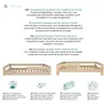 Lit au sol convertible Lit enfant Montessori, Need Sleep, Voir les images du produit 5