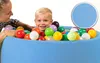 sunnypillow Bällebad für Baby Kinder mit 200 bunten Bällen Produktbild-Vorschau 5
