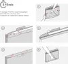 Diagrams showing how to assemble a document tray. Produktbild-Vorschau