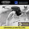 Artago Alarm Carlock Blocco volante per auto giallo giallo Anteprima dell’immagine prodotto 8