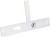 A white door handle set with a long backplate, shown against a white background. Náhled obrázku produktu