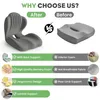 Ergonomická sedací podložka z paměťové pěny, ortopedická Náhled obrázku produktu 4