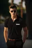 Security Poloshirt schwarz Polohemd Druck Brust & Rücken - Produktbild-Vorschau 7