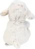 A plush toy sheep is shown from behind against a white background. Produktbild-Vorschau