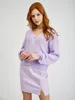Orsay Hellviolette lockere Strickjacke für Damen Produktbild-Vorschau 1