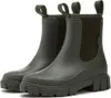 ASKSA Damen Gefuettert Wasserdicht Gummistiefel Halbhohe Produktbild-Vorschau 1