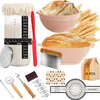 Sauerteig Gärkorb Set 10-teilig, Brot Backzubehör komplett, Produktbild-Vorschau 1