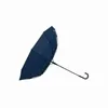 Stockregenschirm Stockschirm Regenschirm Holzgriff mit Produktbild-Vorschau 4