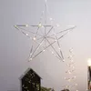 Gwiazda wisząca chrom Led LINE 38 cm Podgląd zdjęcia produktu 1