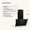 Klarstein Victoria digestor – 60 cm digestor, prietok Náhľad obrázku produktu 7