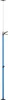 A single blue telescopic support stand on a white background. Náhled obrázku produktu