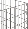 vidaXL Quadratischer Komposter 100 x 100 x 50 cm Eisen Produktbild-Vorschau 6