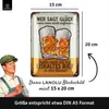 LANOLU Blechschilder retro Bier Bar Deko, Metallschilder Produktbild-Vorschau 4