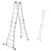 Hailo M80 Alu-Multifunktionsleiter - Mehrzweckleiter mit 4 Produktbild-Vorschau 1
