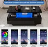 okwish Hochglanz-Couchtisch Beistelltisch mit Produktbild-Vorschau 6