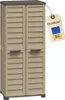 Gartenschrank Wetterfest Outdoor Kunststoff Schrank Produktbild-Vorschau 1