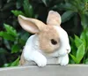 Dekofigur Gartenfigur Hase für Zaun und Trennwand Produktbild-Vorschau 3