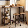 HOKEEPER Bartisch mit Barhocker-Set für 2 Personen, Produktbild-Vorschau 1
