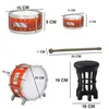 Kinder Jazz Schlagzeug Set mit 5 Trommeln Hocker Produktbild-Vorschau 14