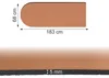Relaxdays Yogamatte, 5 mm dick, 68 x 183 cm, mit Tragegurt, Produktbild-Vorschau 4