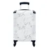 MuchoWow® Koffer Handgepäck Trolley Rollkoffer Kleine Produktbild-Vorschau 1