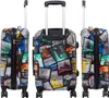 Hartschalen Reise Koffer Trolley Bordgepäck mit Motiv Produktbild-Vorschau 3